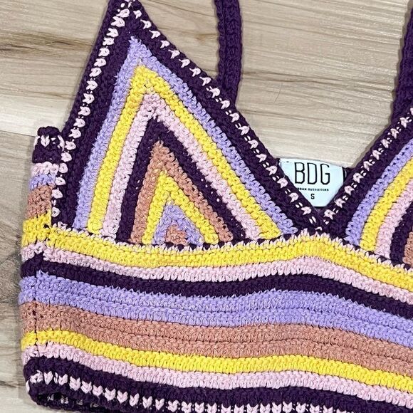 Urban Outfitters BDG Crocheted Crop Top Women’s Small - Picture 4 of 5
